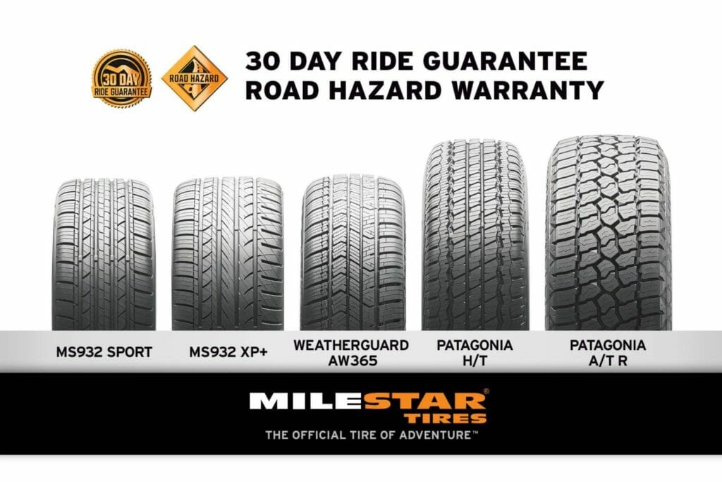 Milestars tires Warranty